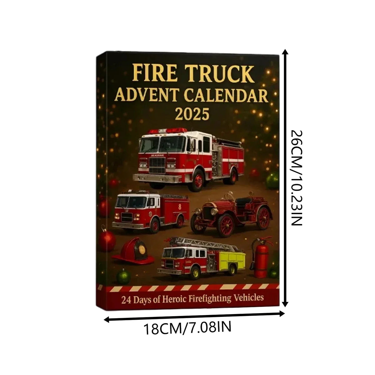 Feuerwehr-Spielset im Adventskalender