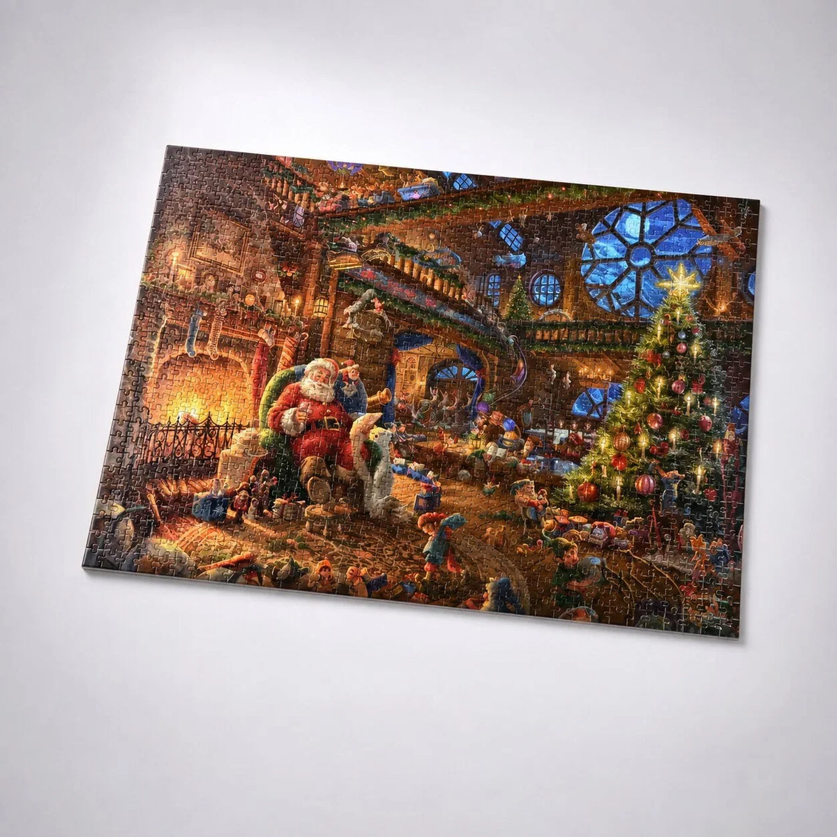 Winterpuzzle im Adventskalender