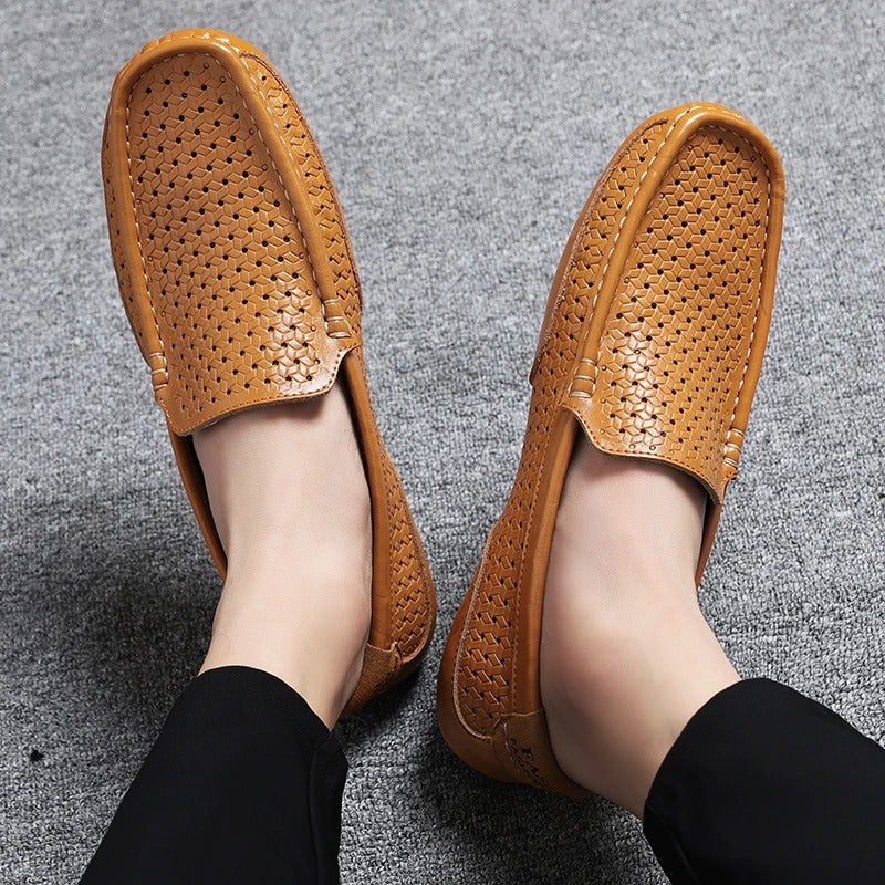 Alexander - Eleganti e traspiranti mocassini in pelle