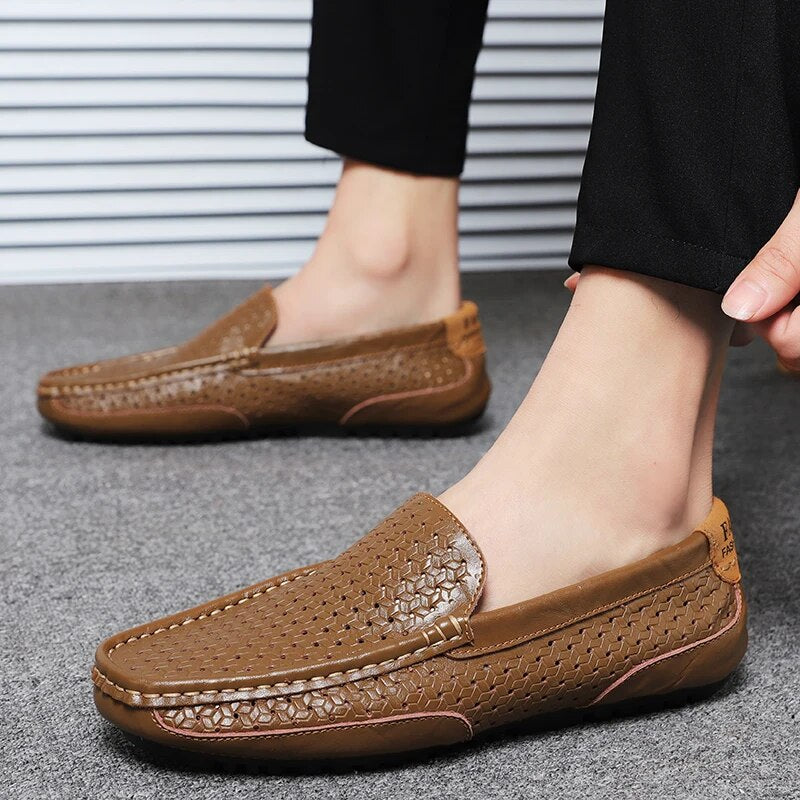 Alexander - Eleganti e traspiranti mocassini in pelle