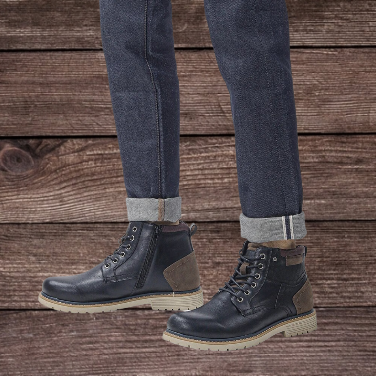 Alexander - Scarpe robuste in pelle per uomo