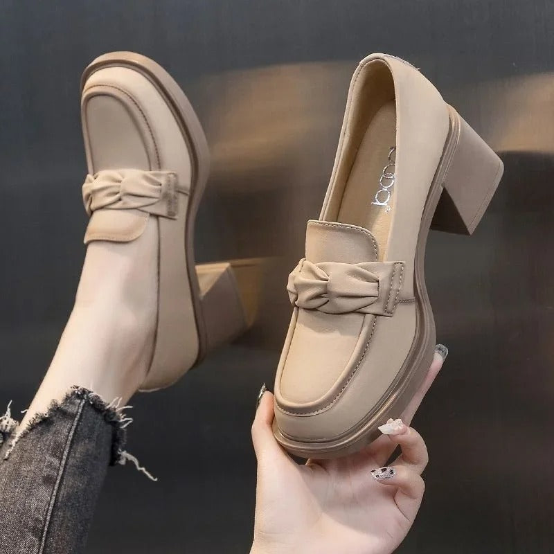 Aliana - Chaussures Confortables et Élégantes avec des Talons Carrés