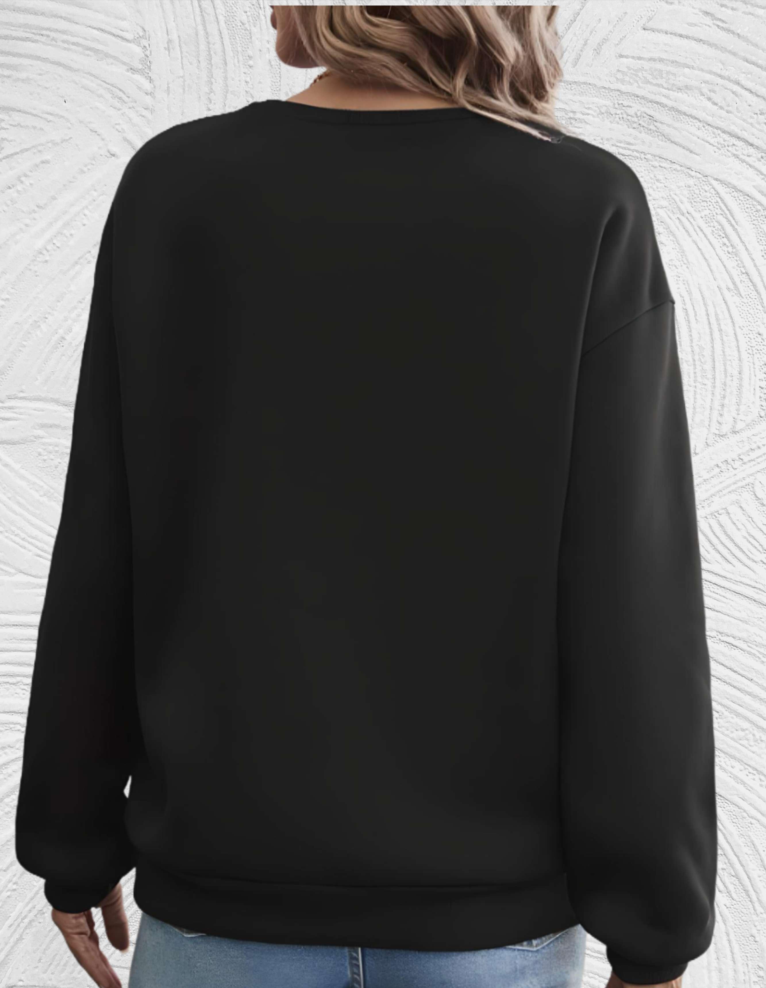 Helmine – "Share your Light“-Sweatshirt in Übergröße mit Rundhalsausschnitt