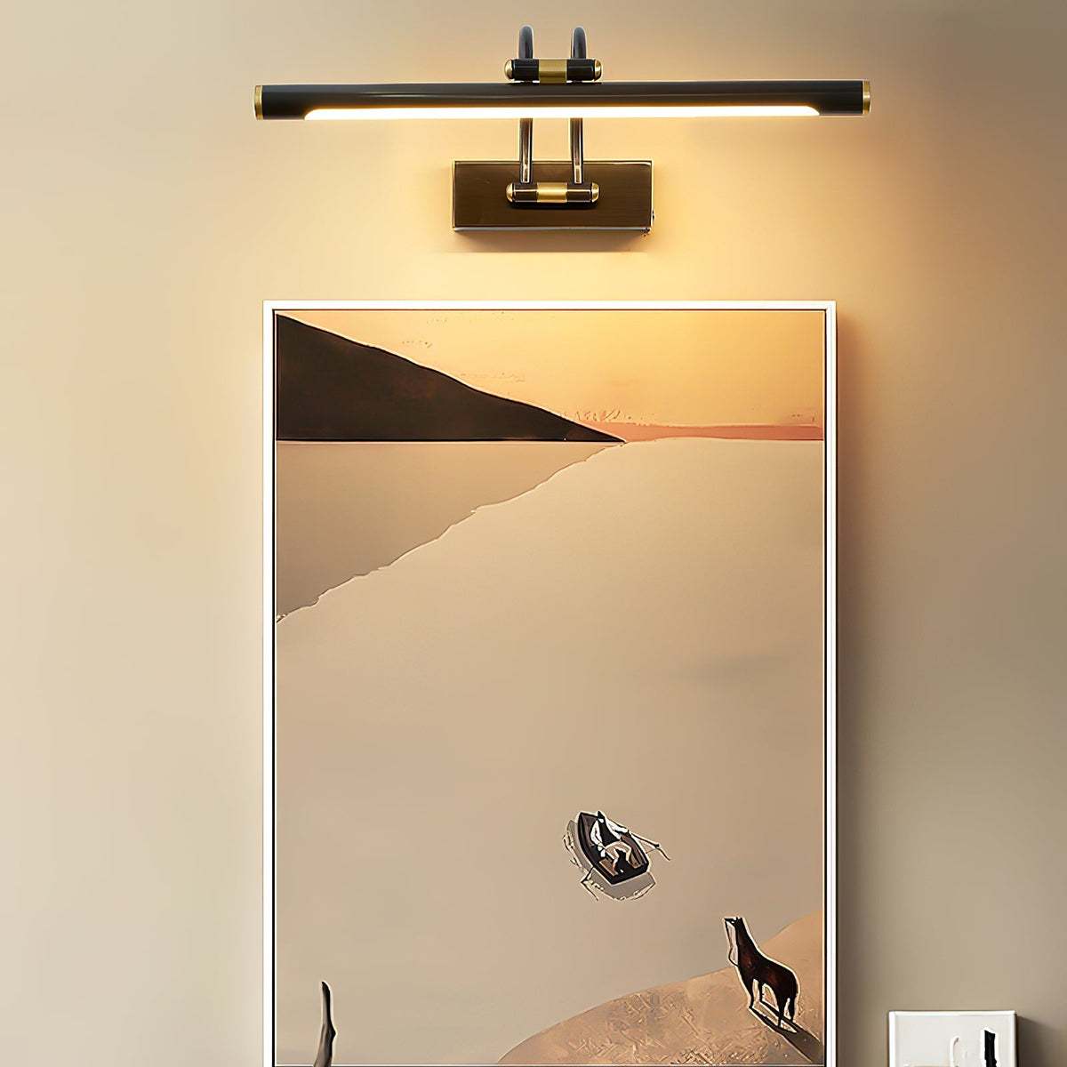 Alton Brass Rechargeable Wall Lamp 2