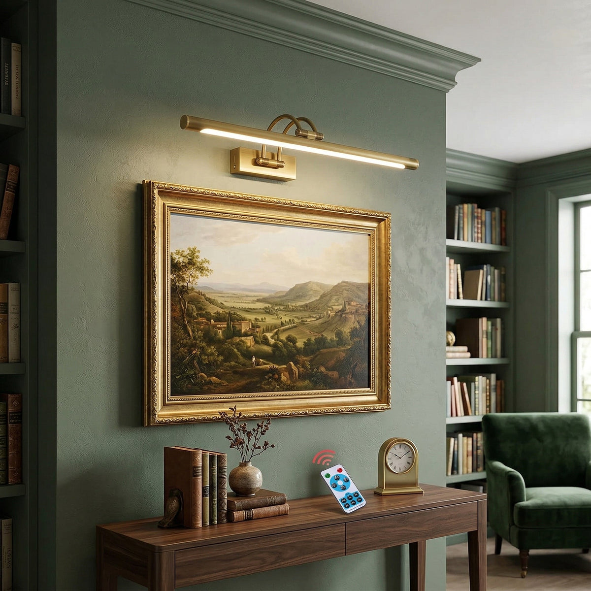 Alton Brass Rechargeable Wall Lamp 6