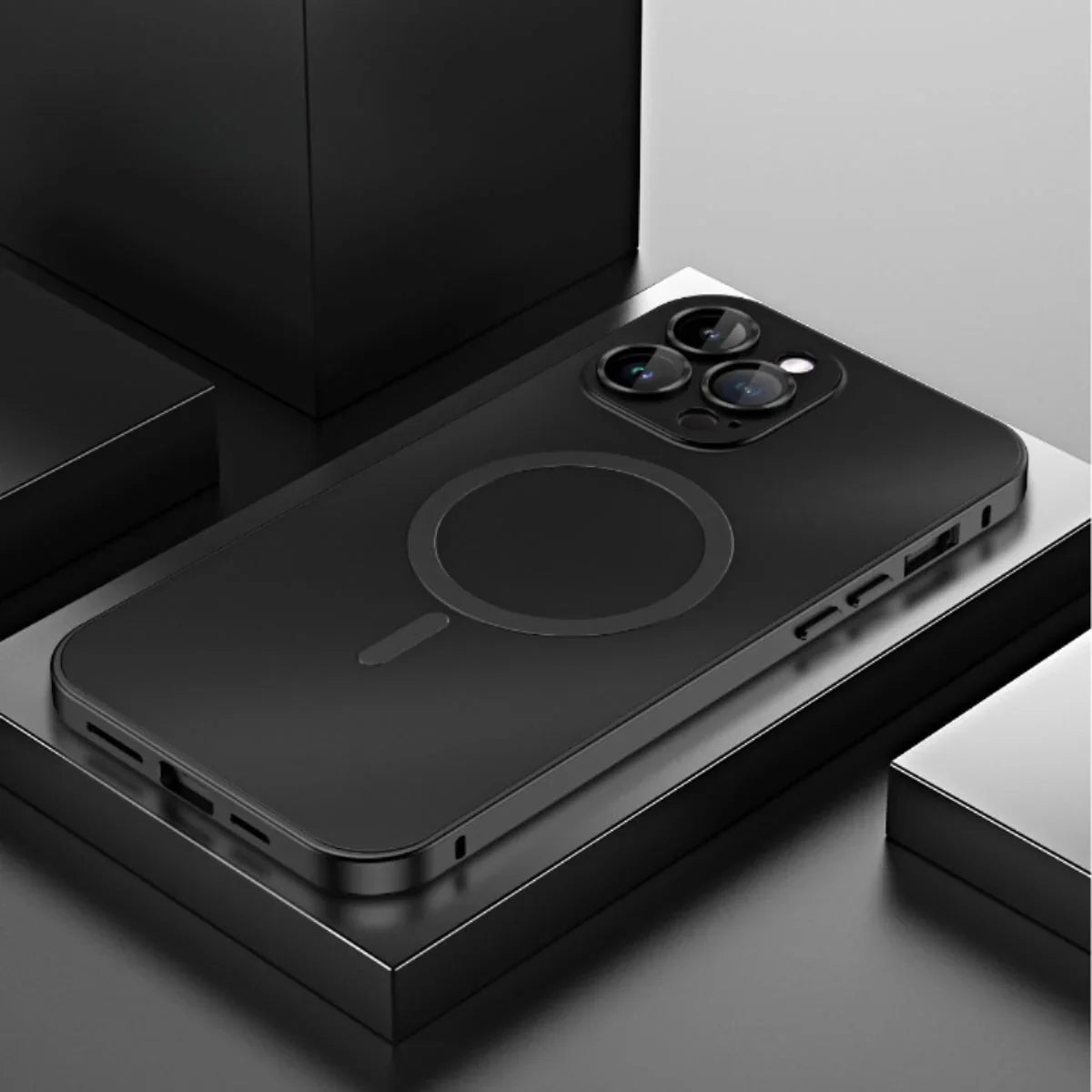 iPhone-Hülle aus gebürstetem Aluminium