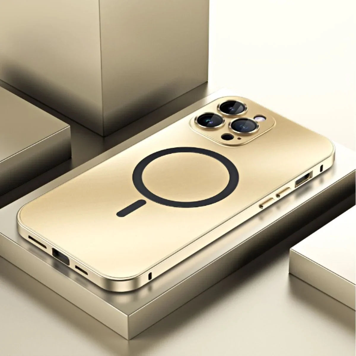 iPhone-Hülle aus gebürstetem Aluminium