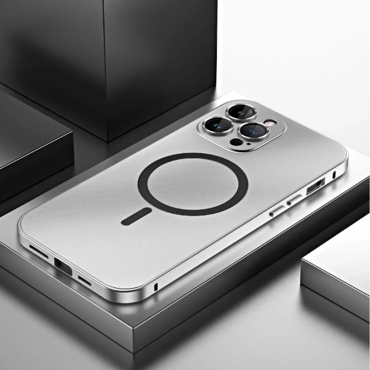 iPhone-Hülle aus gebürstetem Aluminium