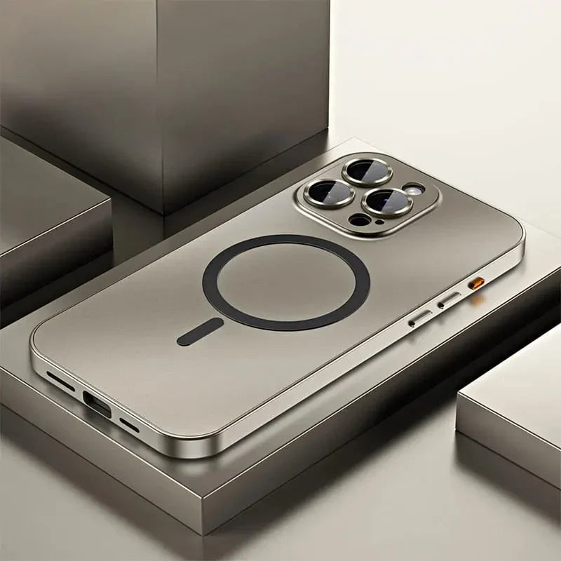 iPhone-Hülle aus gebürstetem Aluminium