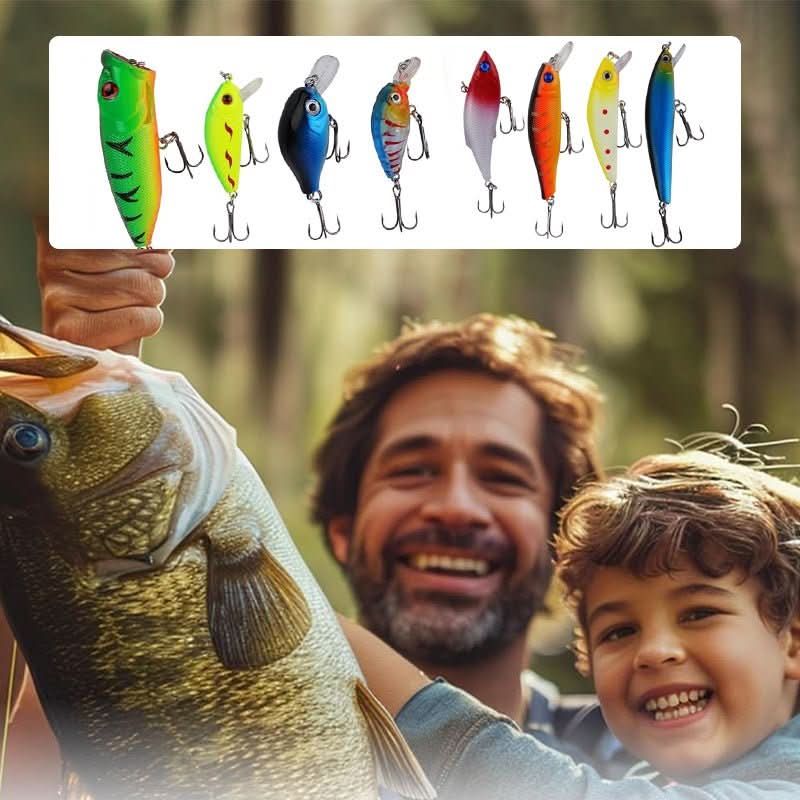 Calendrier de l'Avent pêche – Set d'appâts 24 pièces avec accessoires de pêche polyvalents