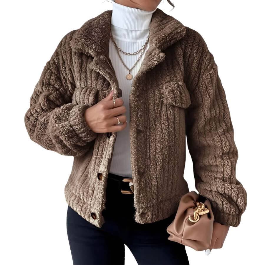 Anna | zimní kabát pro ženy s měkkou texturou