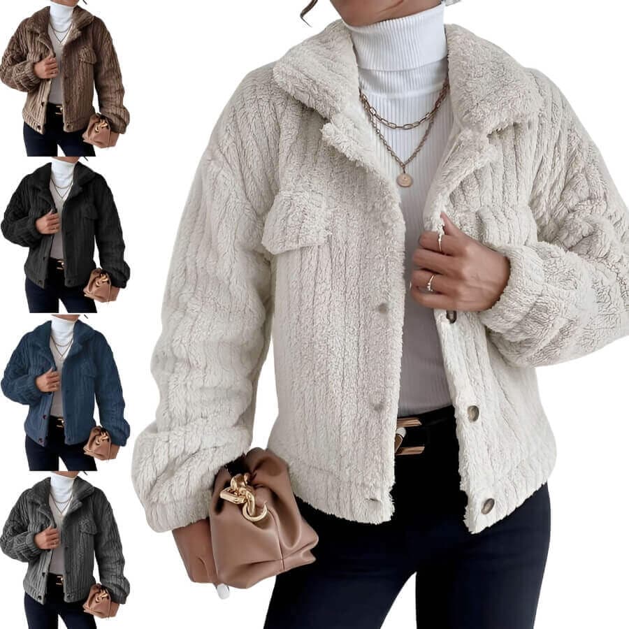 Anna | zimní kabát pro ženy s měkkou texturou