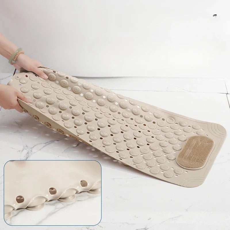 Antislip Badmat voor Badkuip | Veiligheid voor Ouderen en Kinderen | Sneldrogende Rubberen Mat voor Badkamer Vestragear