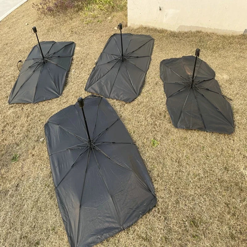 Auto-Sonnenschutz für das Auto – Einziehbarer UV-Schutz und Wärmeisolierung, 65x125 cm oder 80x140 cm 5