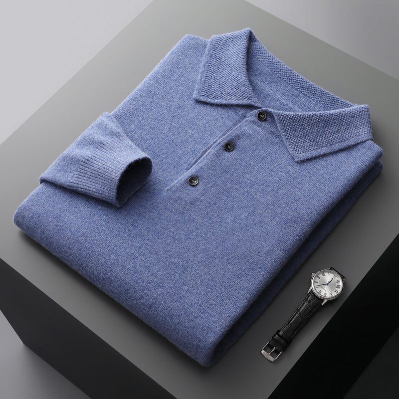 Pull en laine pure pour hommes | Chaud, classique, intemporel