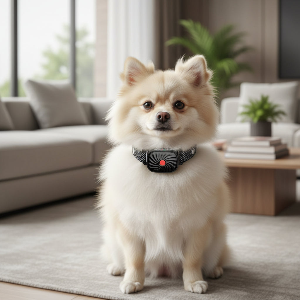 BARKCALM MINI – Sanftes Antibellhalsband mit Ton und Vibration für kleine Hunde 0