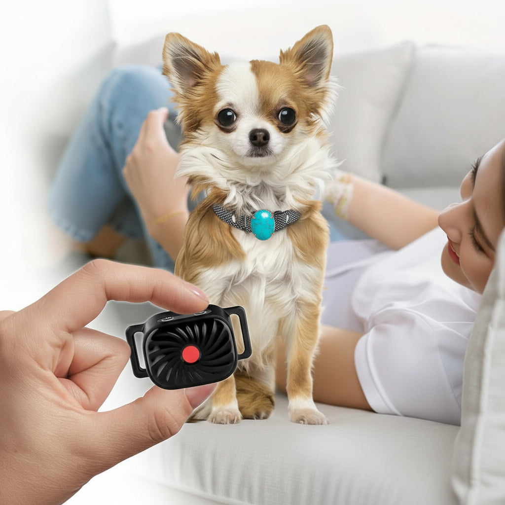 BARKCALM MINI – Sanftes Antibellhalsband mit Ton und Vibration für kleine Hunde 1