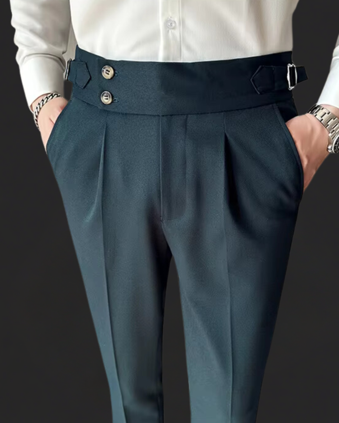 Olivier Adjustable Trousers | Slim Fit und vielseitiges Design