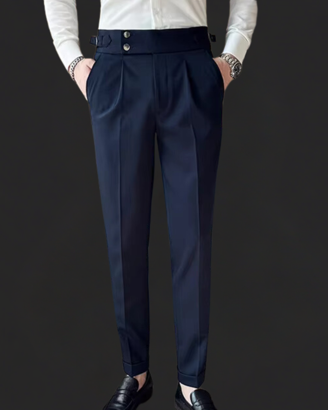 Olivier Adjustable Trousers | Slim Fit und vielseitiges Design