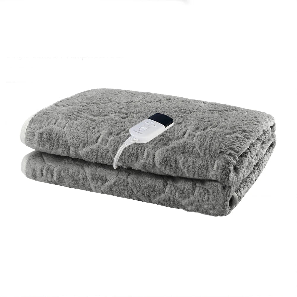 Beheizte Flanell-Heizdecke 150 x 75 cm mit Timer, Überhitzungsschutz und 3 Heizstufen 0