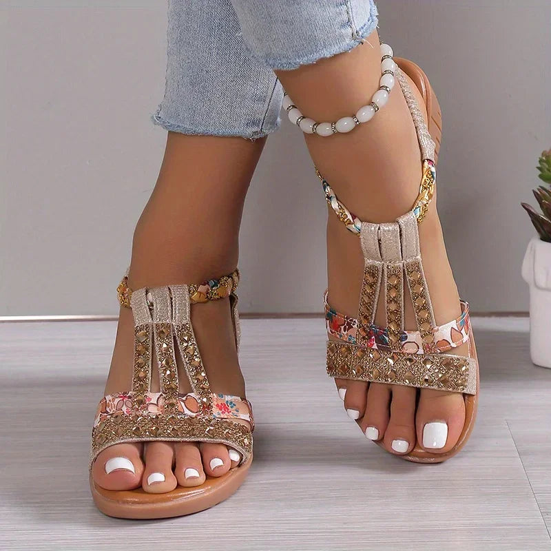 Bequeme Damen Orthopädische Keilsandalen mit weicher Sohle – Marla 6