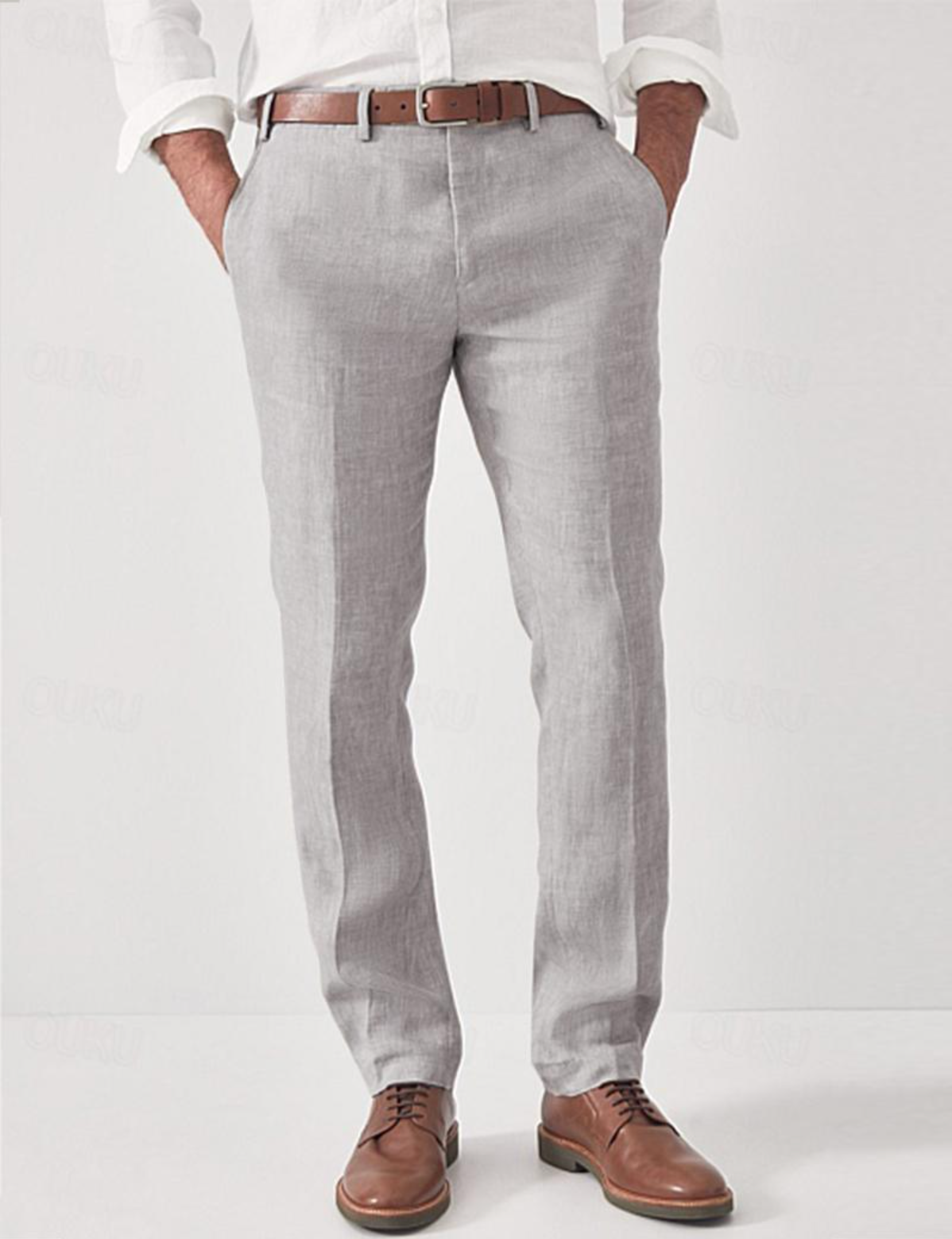 Bequeme Leinen Herrenhose – Elias 0