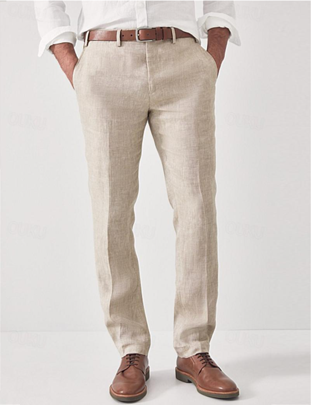 Bequeme Leinen Herrenhose – Elias 1