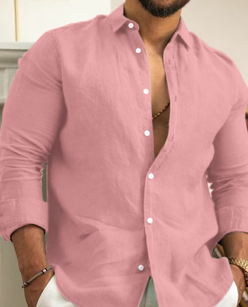 Bolendo Ivory - La chemise élégante en lin