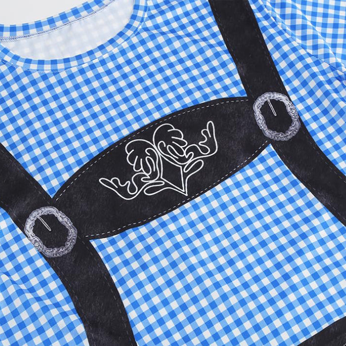 Wiesngaudi – Tričko s potlačou kožených nohavíc – Tvoj lístok na zábavu na Wiesn