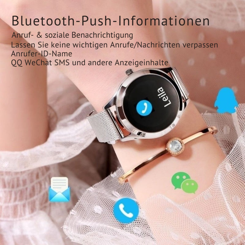 Smart Gold dámské chytré hodinky – stylová elegance potkává chytré funkce