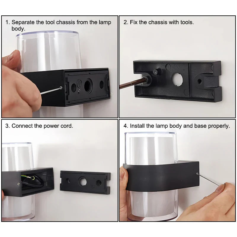 NatureBeam - Udendørs væglampe