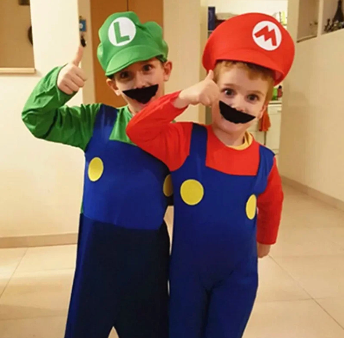 Bolendo Mario a Luigi kostým