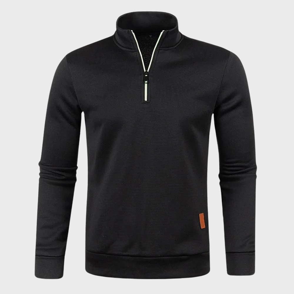 Corbin - Lässiger Herbstpullover mit Reißverschluss für Männer