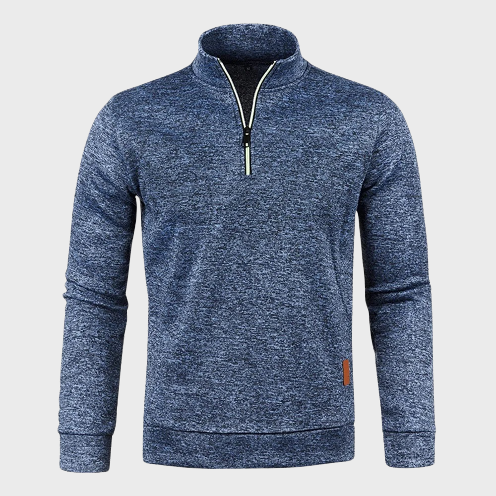 Corbin - Lässiger Herbstpullover mit Reißverschluss für Männer