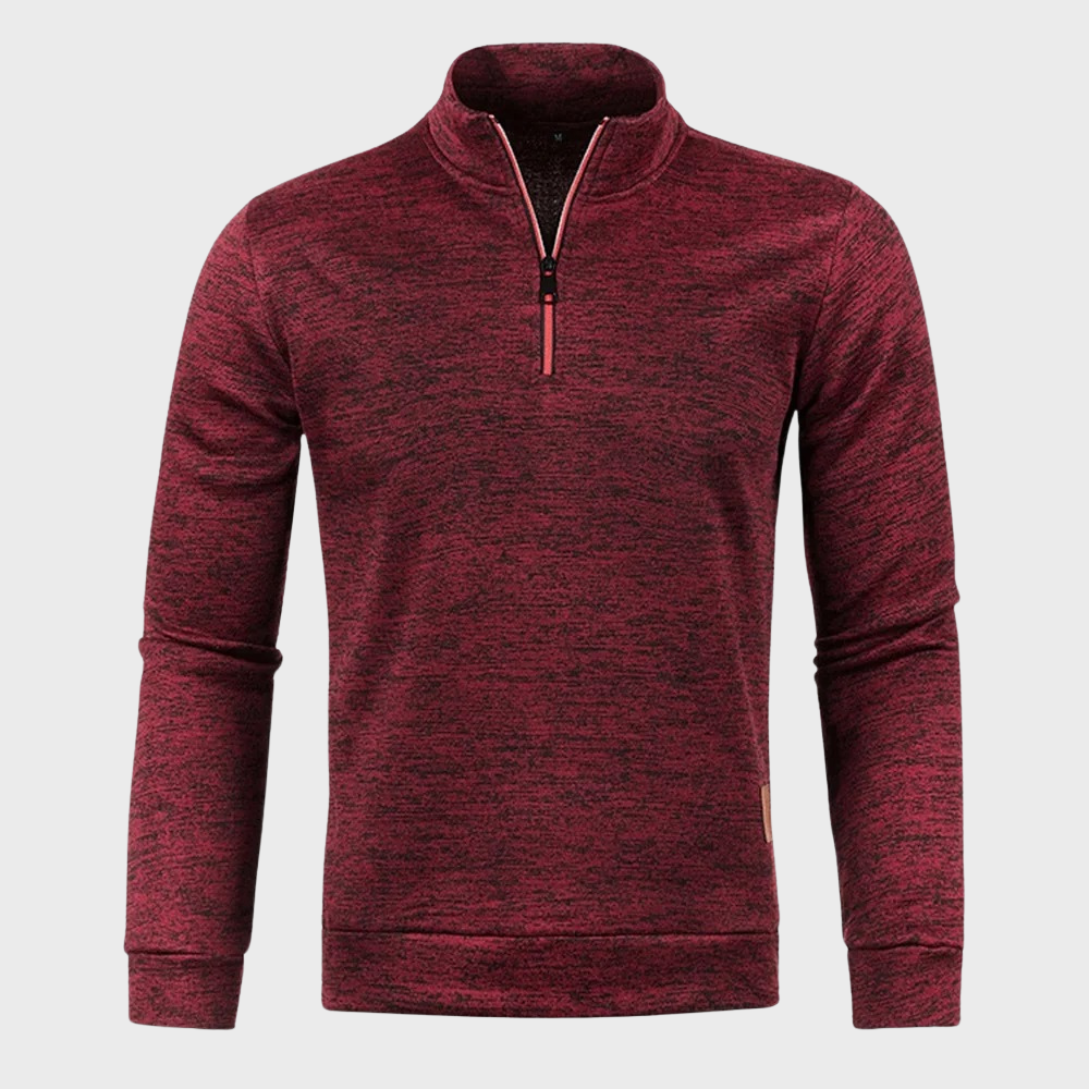 Corbin - Lässiger Herbstpullover mit Reißverschluss für Männer