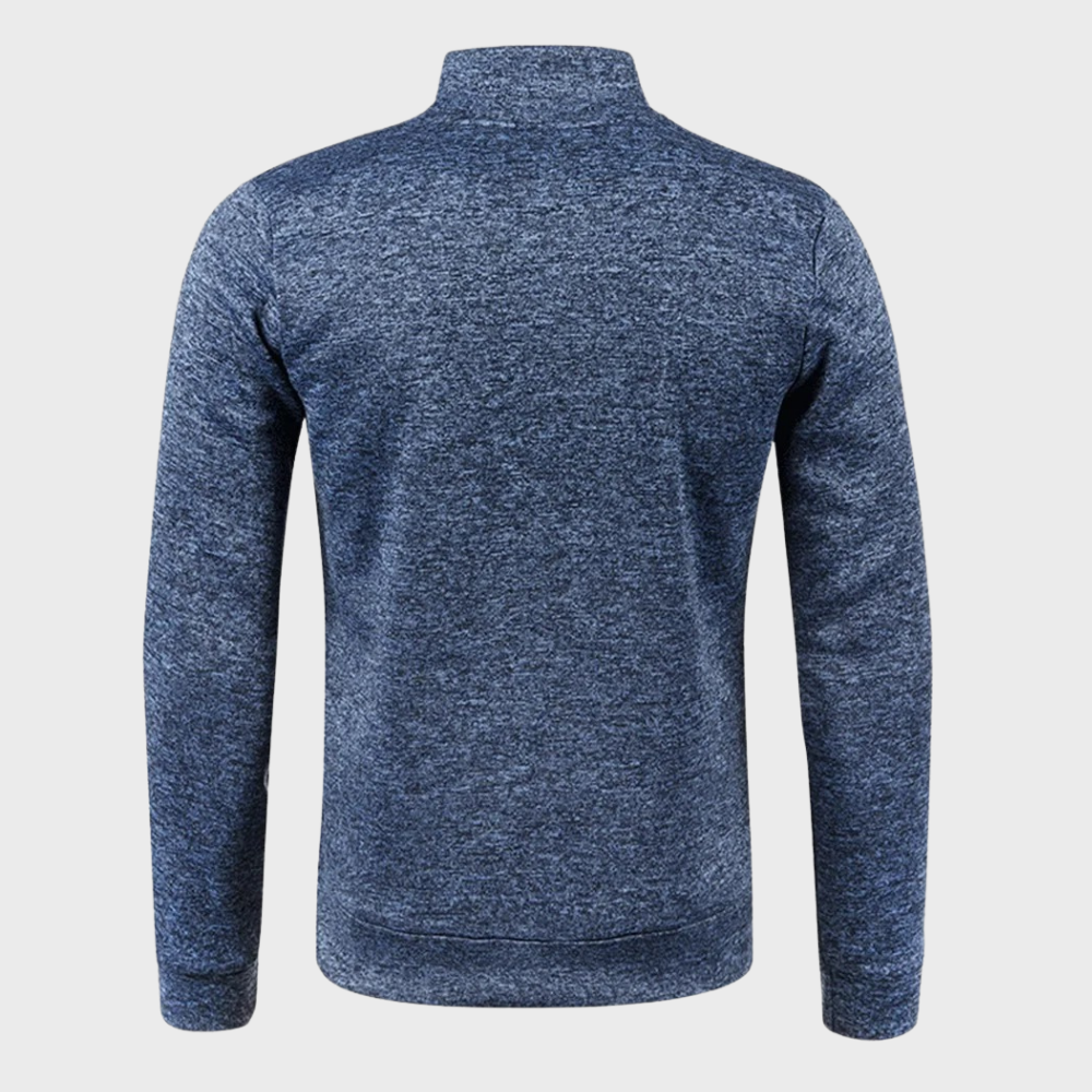 Corbin - Lässiger Herbstpullover mit Reißverschluss für Männer
