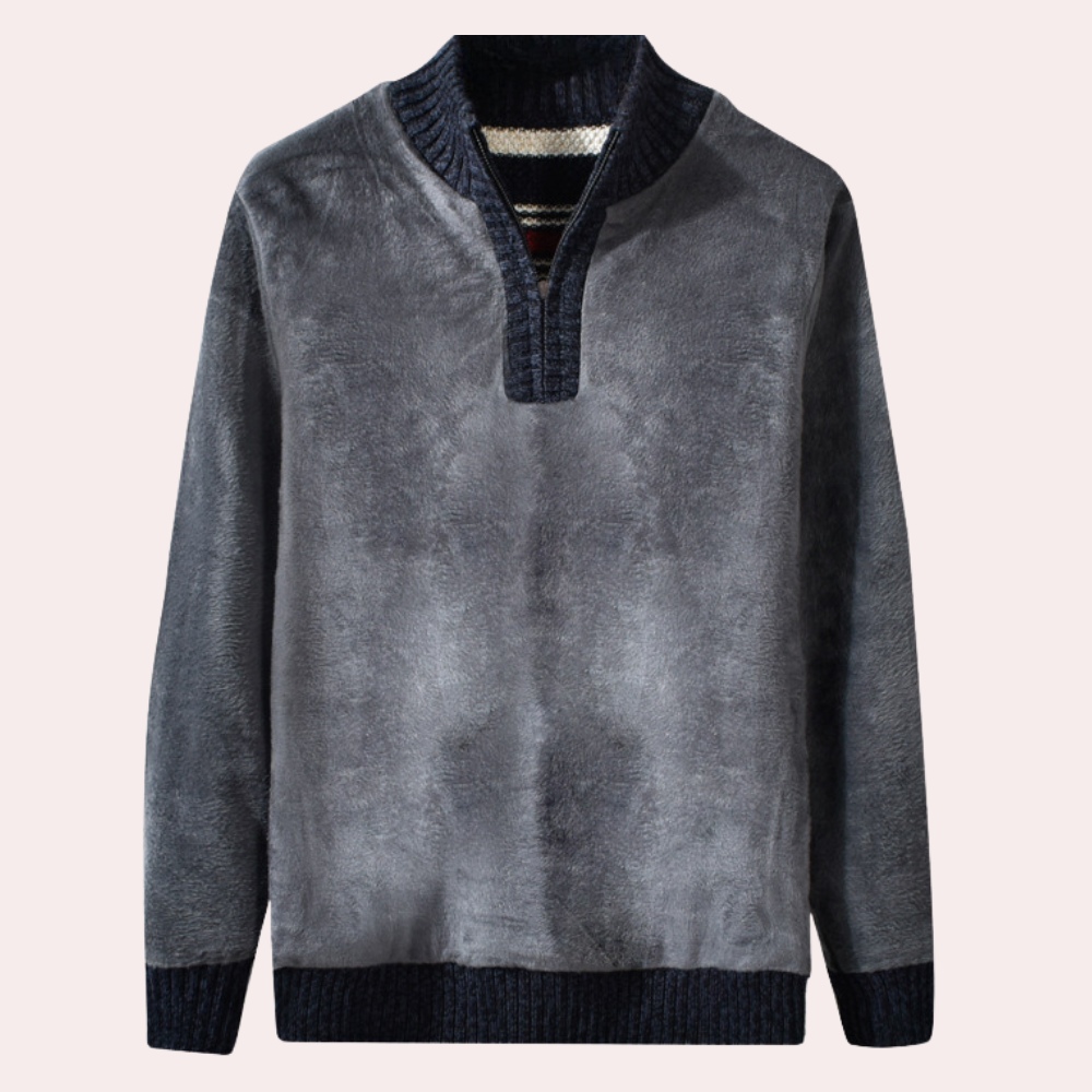 Pull pour homme classique à rayures
