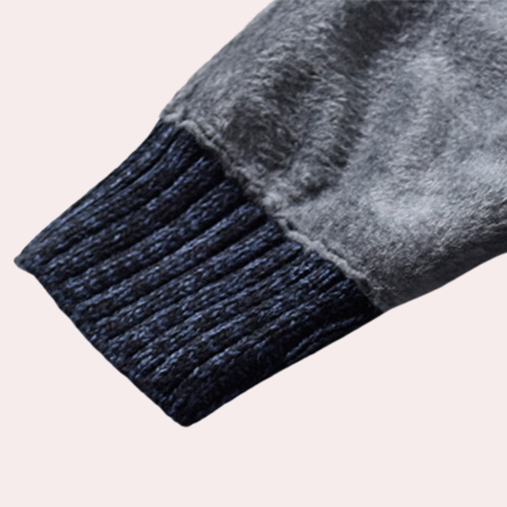 Pull pour homme classique à rayures