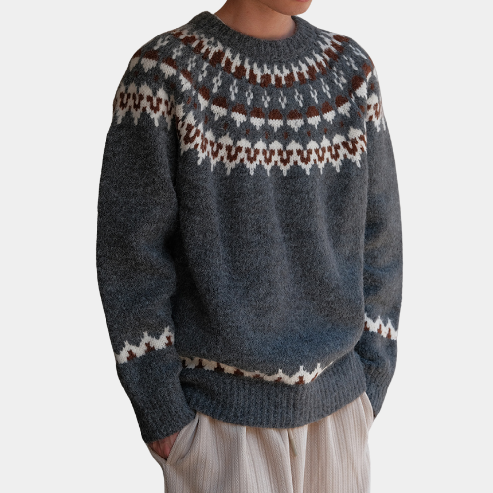 Tristan - Pull en tricot chaud pour hommes