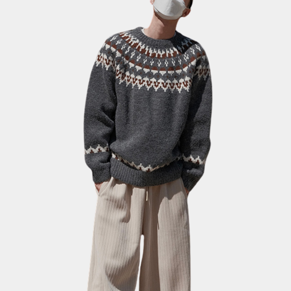 Tristan - Pull en tricot chaud pour hommes
