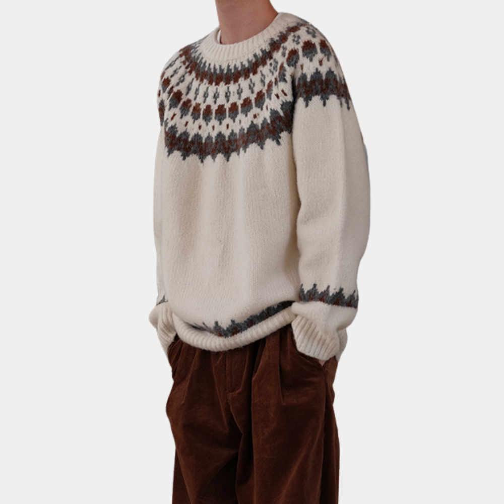 Tristan - Pull en tricot chaud pour hommes