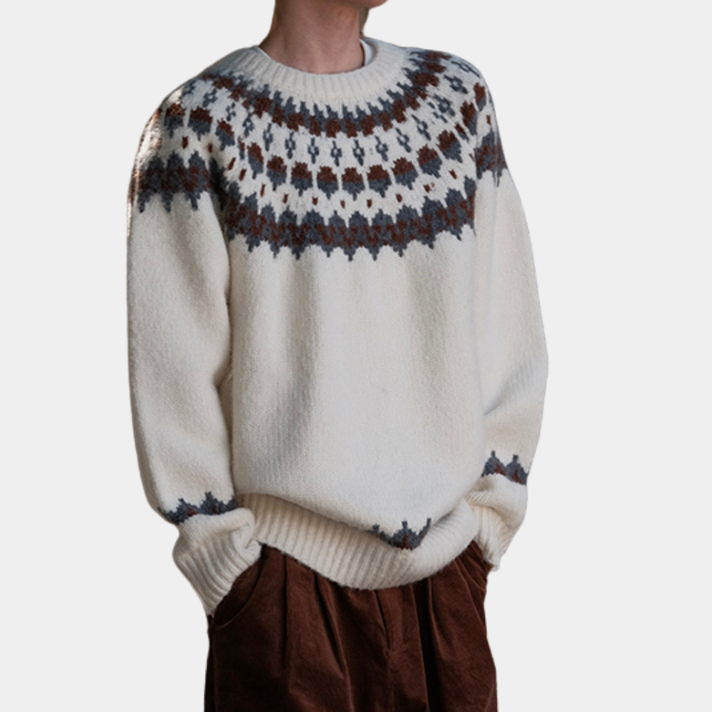 Tristan - Pull en tricot chaud pour hommes