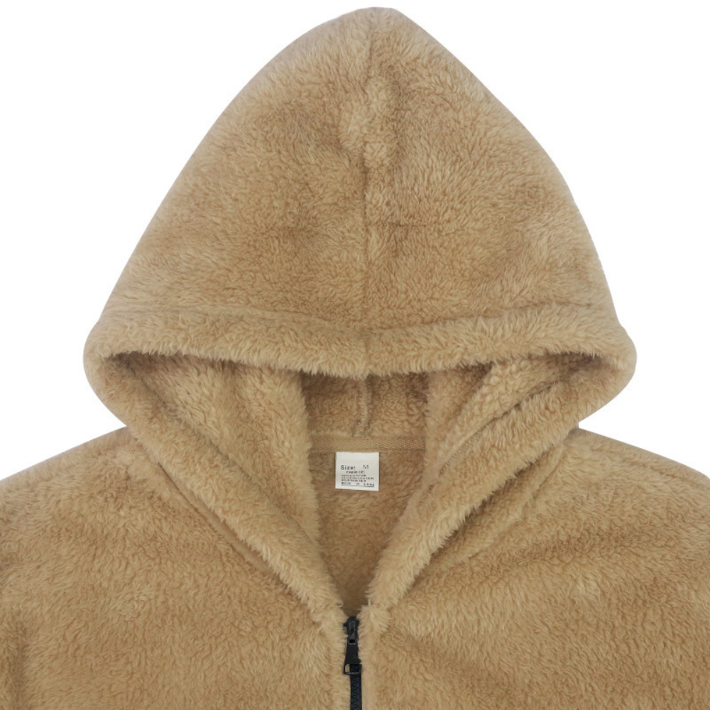 Felpa con cappuccio calda e morbida da uomo | Morbida, casual, confortevole