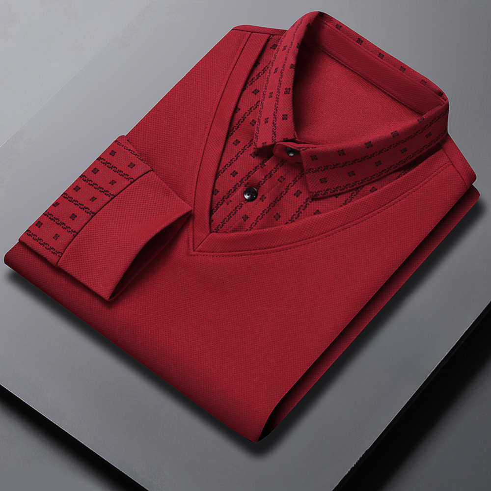 Eduard - Pull chemise à la mode pour hommes