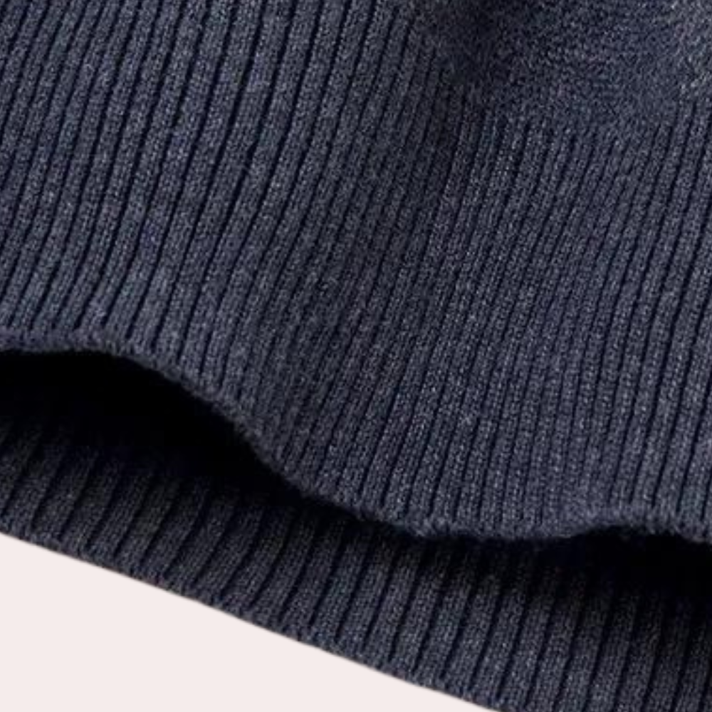 Flaviu - Stilfuld geometrisk striktrøje til mænd