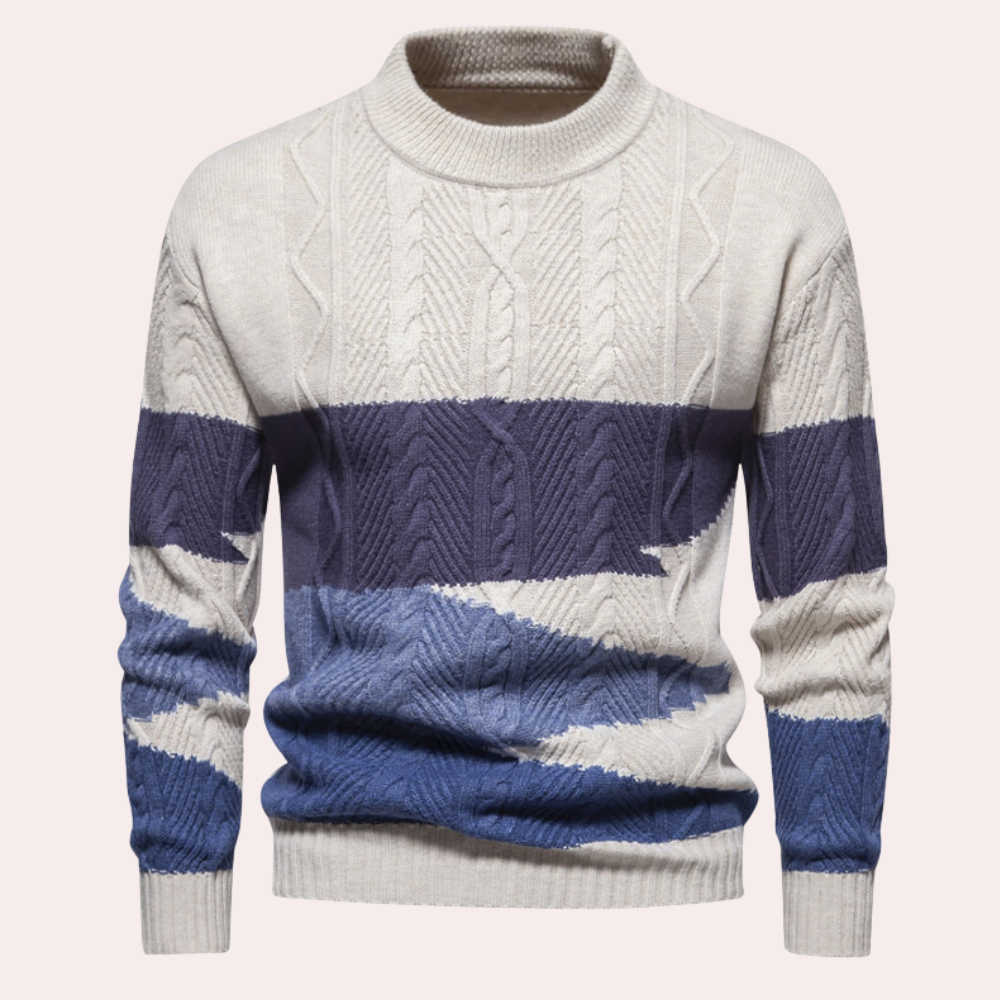 Ladislau - Pull en tricot classique pour hommes