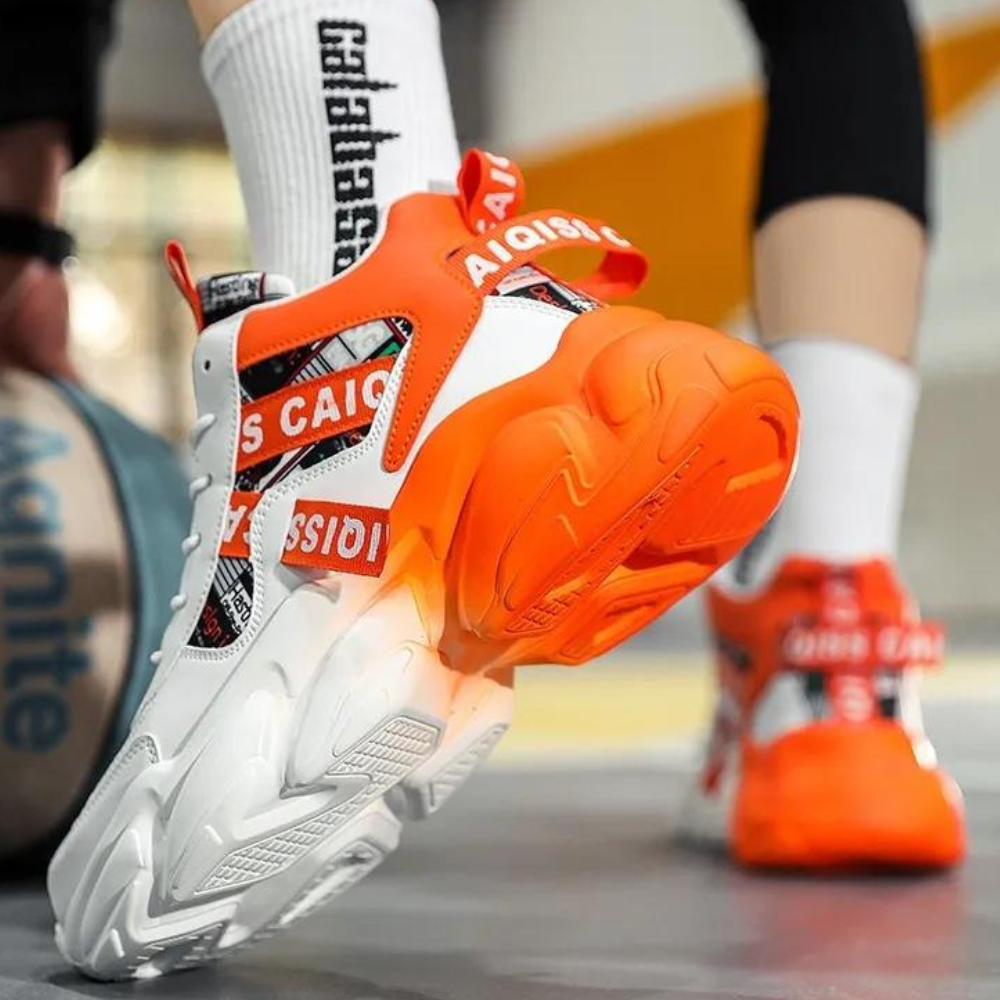 Sergios - Scarpe sportive con lacci per uomo