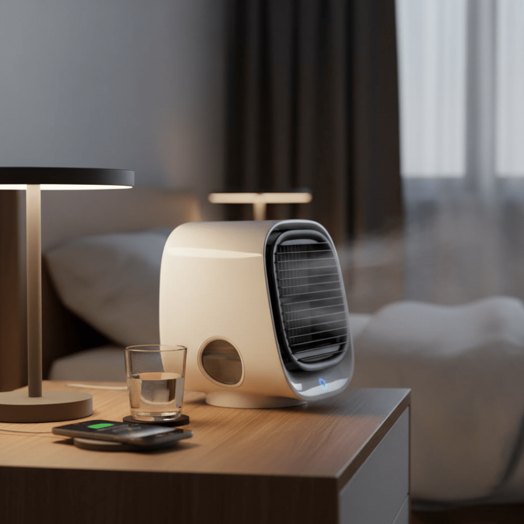 CLIMAONE DUO COOL – 2-in-1 Luftkühler & Luftbefeuchter – Kompakte Raumfrische mit angenehmer Luftzirkulation und Feuchtigkeit 0