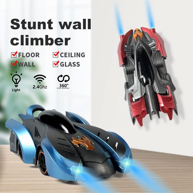 CLIMBIX – RC-Stuntauto für Fahrten an Wänden und Decken 1