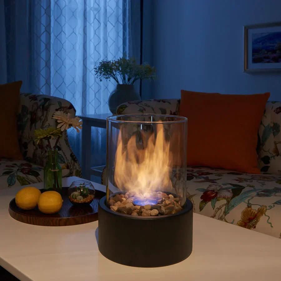 COSYFLAME – Moderner Tischkamin mit echten Flammen und rauchfreier Bioethanol-Befeuerung 3